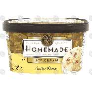 Homemade  butter pecan ice cream 1.5-qt