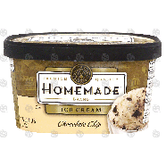 Homemade  chocolate chip ice cream 1.5-qt