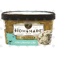 Homemade  mint chocolate chip ice cream 1.5-qt