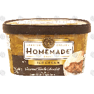 Homemade  gourmet vanilla chocolate ice cream 1.5-qt