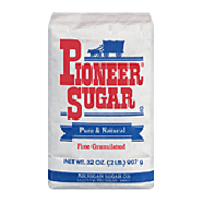 Pioneer Sugar Sugar Pure & Natural Fine Granulated 32oz
