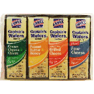 Lance Captain's Wafers filled crackers variety pack, 8 packs  11oz