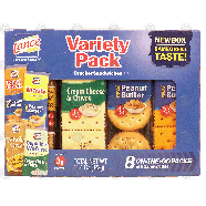 Lance  cracker sandwiches, 4 real peanut butter, 2 real cheddar  11.4oz