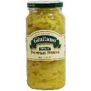 Giuliano  mild pepper rings 16fl oz