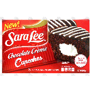 Sara Lee  chocolate creme cupcakes, 8 individually wrapped cake12.7-oz