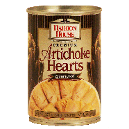 Haddon House  artichokes hearts, quartered 13.75oz