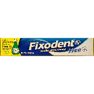 Fixodent Free denture adhesive cream free of artificial flavors & 2.4oz