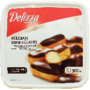 Delizza  belgian mini eclairs filled with a rich bavarian custa14.8-oz