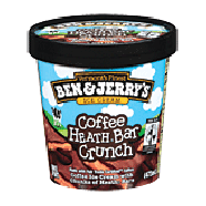 Ben & Jerry's Ice Cream Coffee Heath Bar Crunch w/Fair Trade Certi1-pt