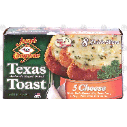 Joseph Campione  5 cheese texas toast, made with mozzarella, prov13-oz
