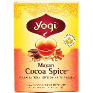 Yogi  mayan cocoa spice herbal supplement tea, 16-bags 1.27oz