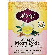 Yogi Woman's Moon Cycle herbal tea supplement helps ease menstru1.12oz