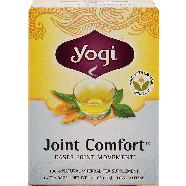 Yogi Joint Comfort herbal tea supplement eases joint movement, l1.12oz