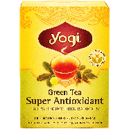 Yogi Super Antioxidant green tea, herbal tea supplement helps re1.12oz