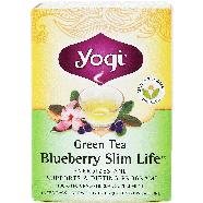 Yogi Blueberry Slim Life green tea that supports a dieting progr1.12oz