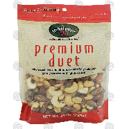 Second Nature premium duet whole cashews and almonds 10oz