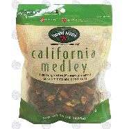 Second Nature california medley unsalted nuts and dried fruits 12oz