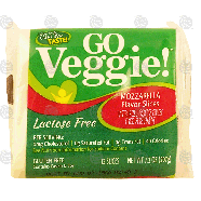 Go Veggie!  veggie slices mozzarella flavor, nature's alternative7.3oz