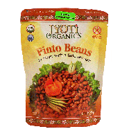 Jyoti Organics pinto beans in water with a little sea salt, gluten10oz