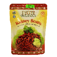 Jyoti Organics kidney beans in water with a little sea salt, glute 10oz