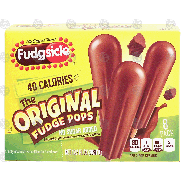 Fudgsicle The Original Fudge Pops fudge pops, no sugar added13.2-fl oz
