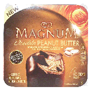 Magnum  double peanut butter with milk chocolate ice cream b10.14-fl o