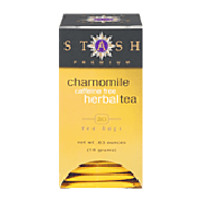Stash Tea Bags Premium Chamomile Herbal Tea Caffeine Free 20ct