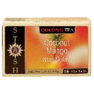 Stash  coconut mango oolong tea, Wuyi, 18-tea bags 1.2oz