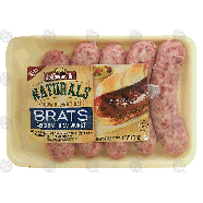 Johnsonville Naturals original bratwurst, 5-count 16oz