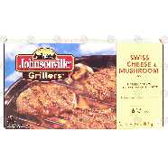 Johnsonville Grillers swiss cheese & mushroom flavor, 6-1/4 lb pa24-oz