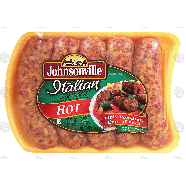 Johnsonville  hot italian sausage, ground 16oz