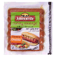 Johnsonville  fully cooked cheddar turkey sausage, 6 ct 13.5oz