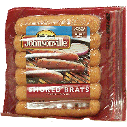 Johnsonville  smoked brats; bratwurst, 6-links 14oz
