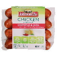 Johnsonville  chicken sausage, chipotle & jack with chipotle peppe12oz