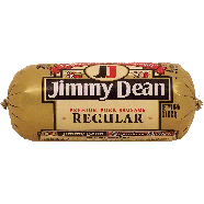 Jimmy Dean  regular premium pork sausage 16oz