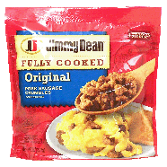 Jimmy Dean  fully cooked original pork sausage crumbles 9.6oz