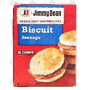 Jimmy Dean Snack Size Sandwiches sausage biscuit, 10 count 17-oz