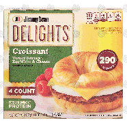 Jimmy Dean Delights croissant, turkey sausage, egg white & chee19.2-oz