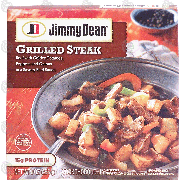 Jimmy Dean  grilled steak; beef with golden potatoes, peppers and 9-oz