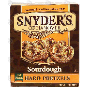 Snyder's Of Hanover Pretzels Hard Sourdough Fat Free  13.5oz