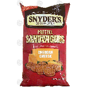 Snyder's Of Hanover Pretzel Sandwiches Cheddar Cheese 8oz