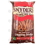 Snyder's Of Hanover  old fashioned dipping sticks, pretzels 12oz