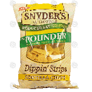 Snyder's Of Hanover The Pounder reduced fat tortilla chips, dippin16oz