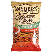 Snyder's Of Hanover Gluten Free hot buffalo wing flavored pretzel s 8oz