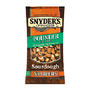 Snyder's Of Hanover Nibblers Sourdough Fat Free The Pounder 16oz