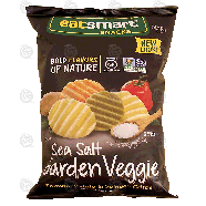 Eat Smart  sea salt garden veggie crisps made w/potato, tomato & sp 6oz