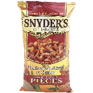Snyder's Of Hanover  honey mustard & onion pretzel pieces flavored12oz