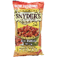 Snyder's Of Hanover  hot buffalo wing flavor pretzel pieces 12oz