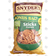 Snyder's Of Hanover  pretzel sticks  19.2oz