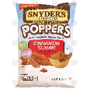 Snyder's Of Hanover Pretzel Poppers airy & crunchy pretzel shells,10oz